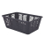 Koszyk pojemnik zebra 3 30x20 branq antracyt - organizacja drobiazgów | Opland