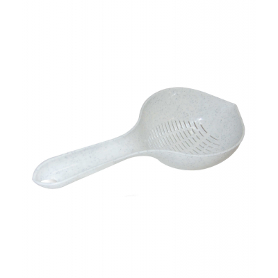 Łyżka cedzakowa plastikowa kuchenna artgos biała | Sklep Opland