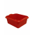 Miska kuchenna prostokątna plastikowa 8l artgos - czerwony - do kuchni i łazienki - artgos | Sklep Opland