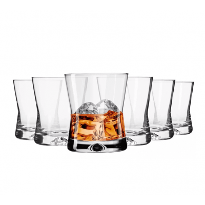 Profesjonalne szklanki do whisky kryształowe x-line huta krosno | Sklep Opland