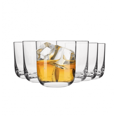 Profesjonalne szklanki do whisky kryształowe glamour huta krosno | Sklep Opland