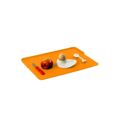 Deska śniadaniowa flexi bąble 29x39 cm practic - świat agd - pomarańczowy | Sklep Opland